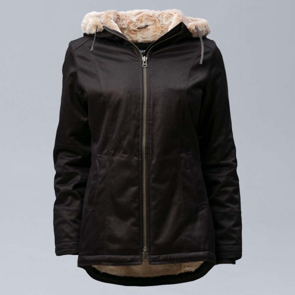 Ladies' Original Hemp Jacket BLACK by FRESHEMP (FHL)